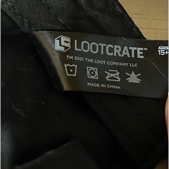 Lootcrate Black Harley Quinn Baseball Hat Cap - Picture 8 of 12